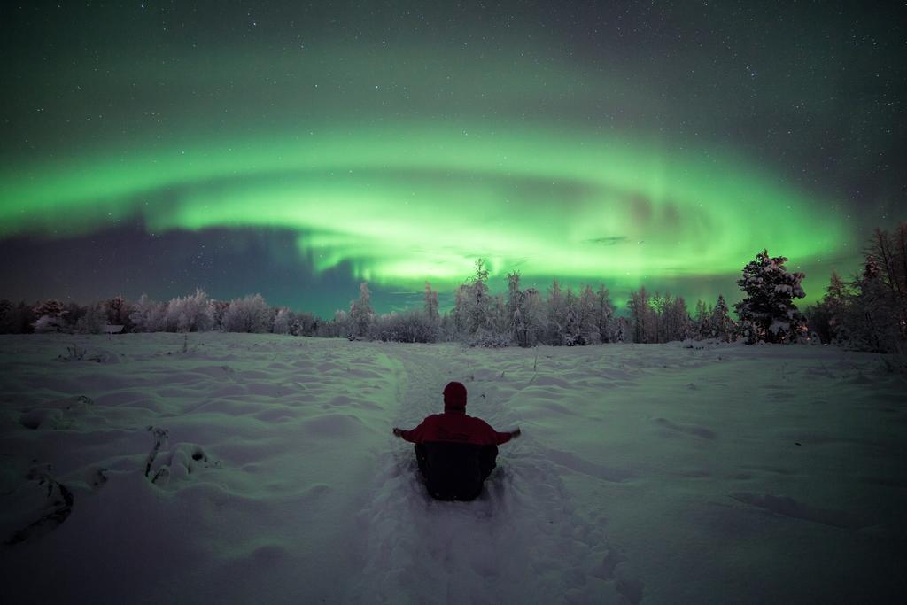 Lapland Northern Lights Hotel Ilveslinna Ranua Bagian luar foto