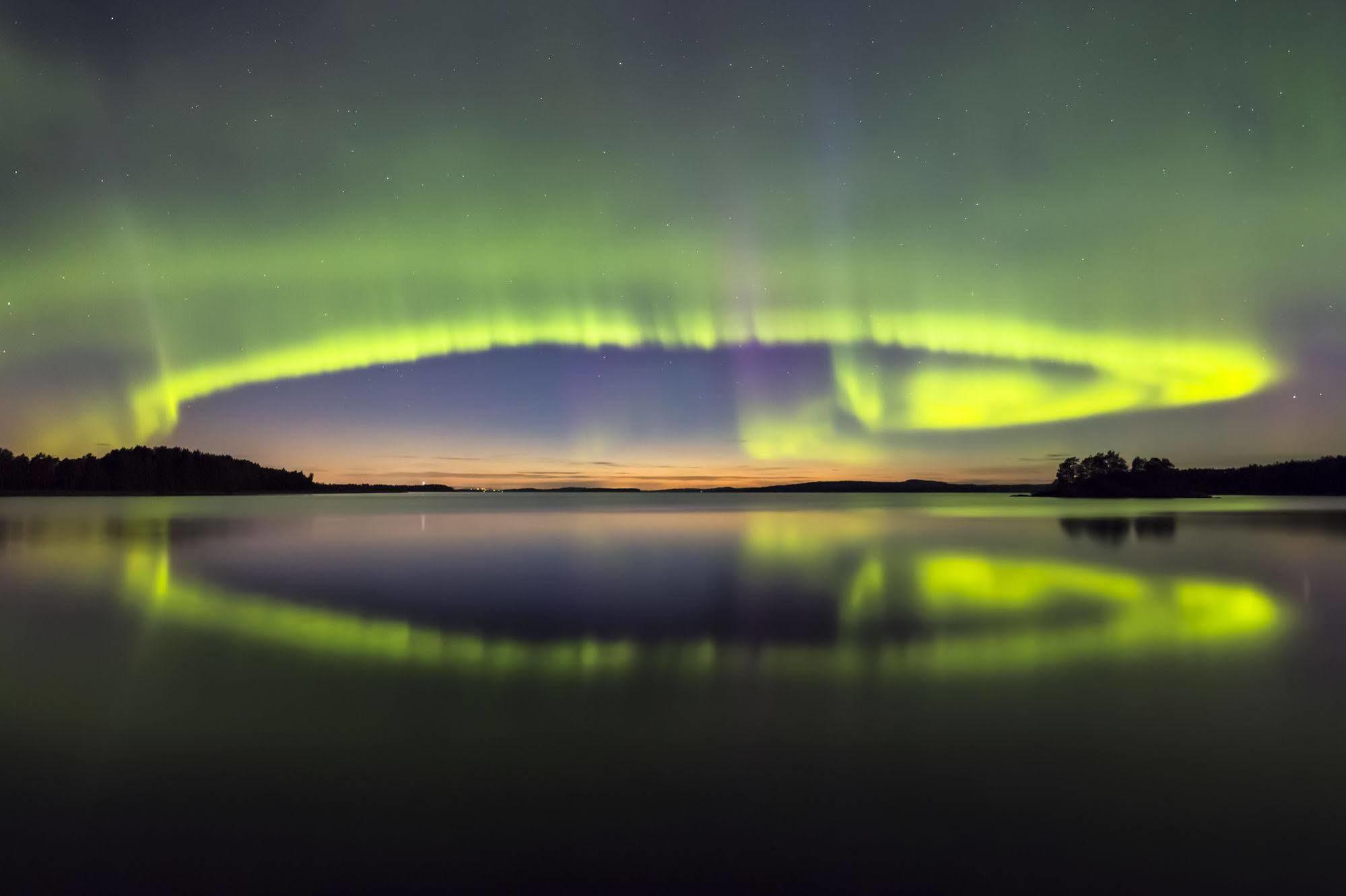 Lapland Northern Lights Hotel Ilveslinna Ranua Bagian luar foto