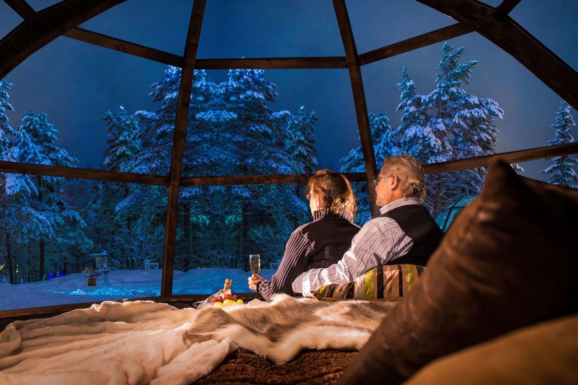 Lapland Northern Lights Hotel Ilveslinna Ranua Bagian luar foto